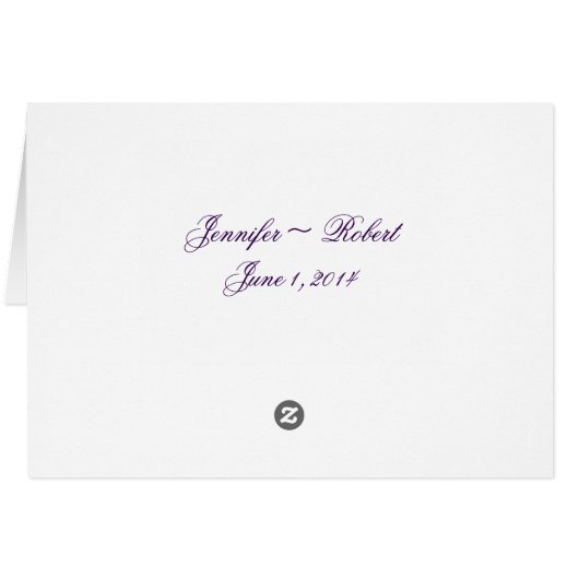 Liebe in irgendeiner Sprache in der lila (Rückseite Horizontal)