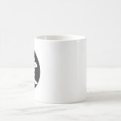 Liebe in Japanisch - Liebe Kanji - Ai 愛 - Kreis Kaffeetasse (Mittel)
