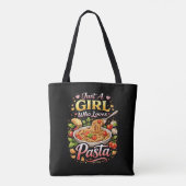 Liebe in jedem Bissen Tasche (Rückseite)