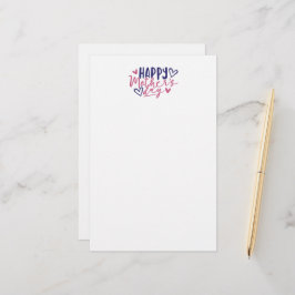 Liebe in jedem Buchstaben Briefpapier