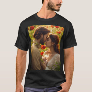 "Liebe in jedem Faden – Romantisches T-Shirt für P