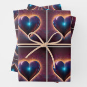 Liebe in jedem Herzschlag Geschenkpapier Set (Beispiel)