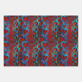 Liebe in jedem Herzschlag Geschenkpapier Set (Vorderseite)