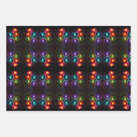 Liebe in jedem Herzschlag Geschenkpapier Set (Vorderseite 3)