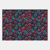 Liebe in jedem Herzschlag Geschenkpapier Set (Vorderseite 3)