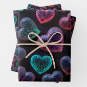 Liebe in jedem Herzschlag Geschenkpapier Set (Beispiel)