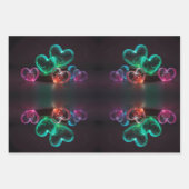 Liebe in jedem Herzschlag Geschenkpapier Set (Vorderseite 2)