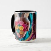 Liebe in jedem Schluck Tasse (Vorderseite Links)