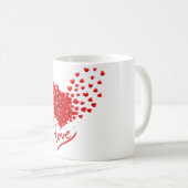 ❤️☕ „Liebe in jedem Schluck“ Tasse 💌✨ (VorderseiteRechts)