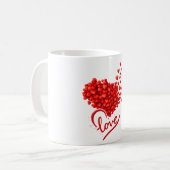❤️☕ „Liebe in jedem Schluck“ Tasse 💌✨ (Vorderseite Links)