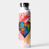 Liebe in jedem Stück Trinkflasche (Links)