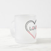 Liebe in jedem Thread Mattglastasse (Vorderseite Links)