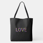 Liebe in jeder Form | Inspirierend Tasche (Rückseite)