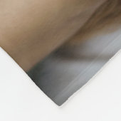 Liebe in jeder Paste: Personalisierter Hund Lover  Fleecedecke (Ecke)