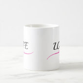 Liebe in jeder Sip Trendy Design Coffee Tasse (Mittel)