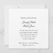 Liebe in jeder Sprache bei der Einladung zum Hochz (Rückseite)