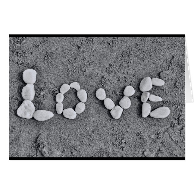 Liebe in Kies (Vorderseite (Horizontal))