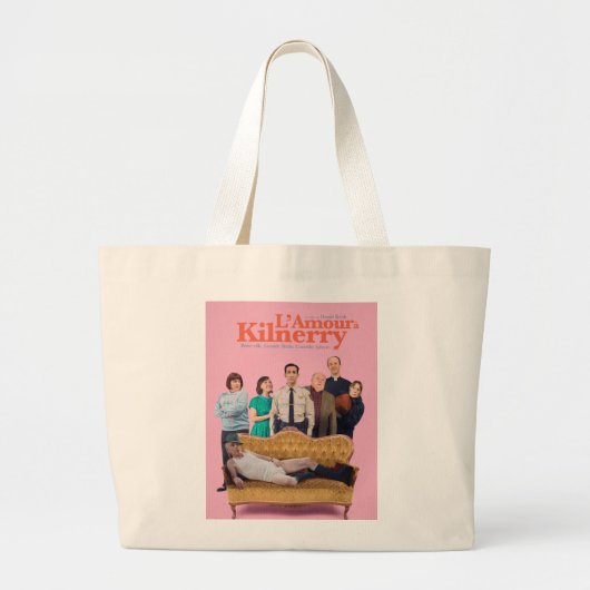 Liebe in Kilnerry (Französisch) Jumbo Tote Bag Jumbo Stoffbeutel (Vorne)