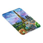 Liebe in Paris Magnet (Rechte Seite)