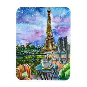 Liebe in Paris Magnet