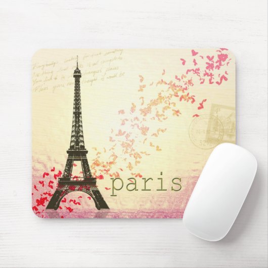 Liebe in Paris Mousepad (Mit Mouse)