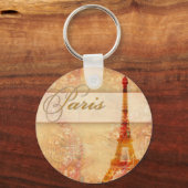 Liebe in Paris Schlüsselanhänger (Vorderseite)