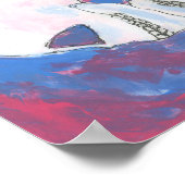 Liebe in Pastellen Poster (Ecke)