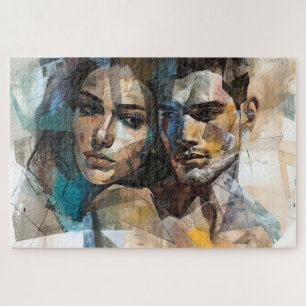 Liebe in Pastellfarben Puzzle
