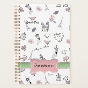 Liebe in Peris Bohemisch Chic Floral Boho Schweste Planer
