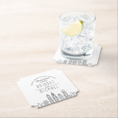 Liebe in Philadelphia | City Skyline Willkommen Untersetzer (Vor Ort)