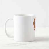 Liebe in Pretzel Kaffeetasse (Links)