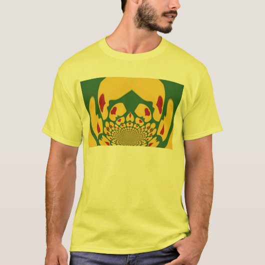 Liebe in Rasta Colors: Reggae Hearts T-Shirt (Vorderseite)