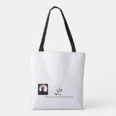 Liebe in Rhythm Collection DIII-B&W Tasche (Rückseite)