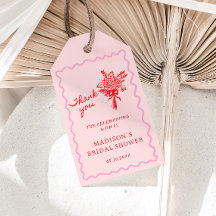 Liebe in Rot-Rosa-Brautparty Willkommen