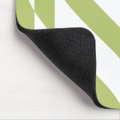 Liebe in Sage Green Mousepad (Ecke)
