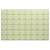 Liebe in Sage Green Stoff (Fat Quarter (45,7 x 55,9 cm))