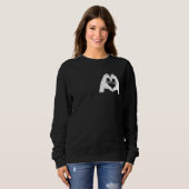 Liebe in Schottland Sweatshirt (Vorne ganz)