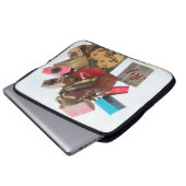 Liebe in Spanien Laptopschutzhülle (Vorne Knopf)