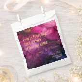 Liebe in Tasche. Celestial Elegance Marble Symphon Geschenktütchen (Ausgeschnitten)