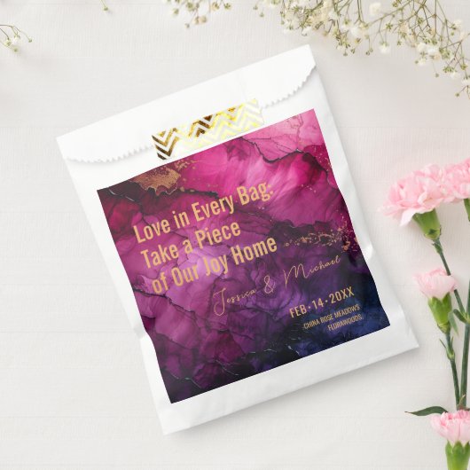 Liebe in Tasche. Celestial Elegance Marble Symphon Geschenktütchen (Versiegelt)