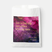 Liebe in Tasche. Celestial Elegance Marble Symphon Geschenktütchen (Vorderseite)