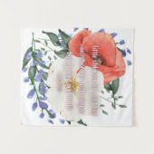 Liebe in Taten Wandteppich (Vorderseite (Horizontal))