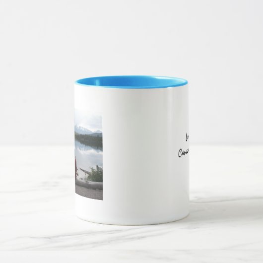 Liebe in theCanadian Rockies-Tasse Tasse (Zentrum)