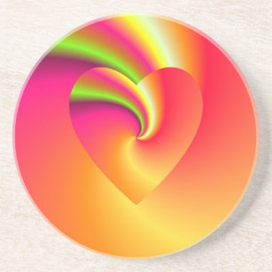Liebe in Verkleidung - Am Ende des Regenbogens Getränkeuntersetzer