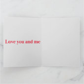 Liebe in vielen Sprachen Karte (Innenseite)