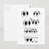 Liebe in vier Schritten.ai Postkarte (Vorne/Hinten)