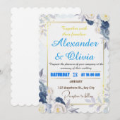 Liebe in Vollblut: Krawatte der Knoten - Eine Feie Einladung (Vorne/Hinten)