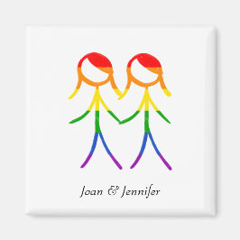 Liebe in Vollfarbe Magnet