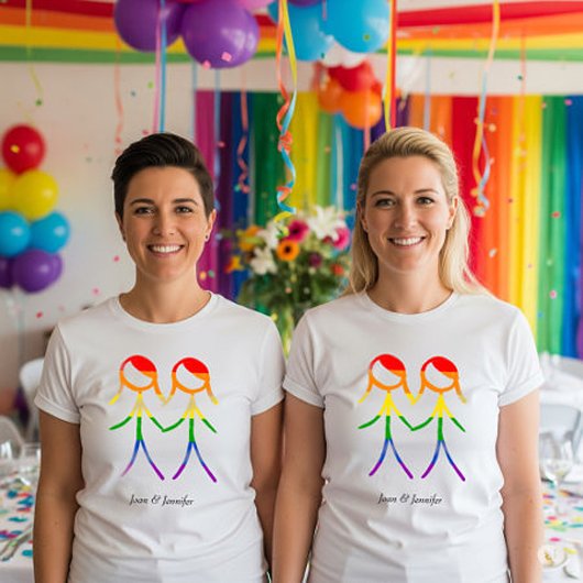 Liebe in Vollfarbe T-Shirt