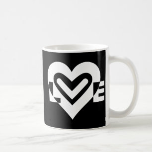 Liebe in Weiß Kaffeetasse